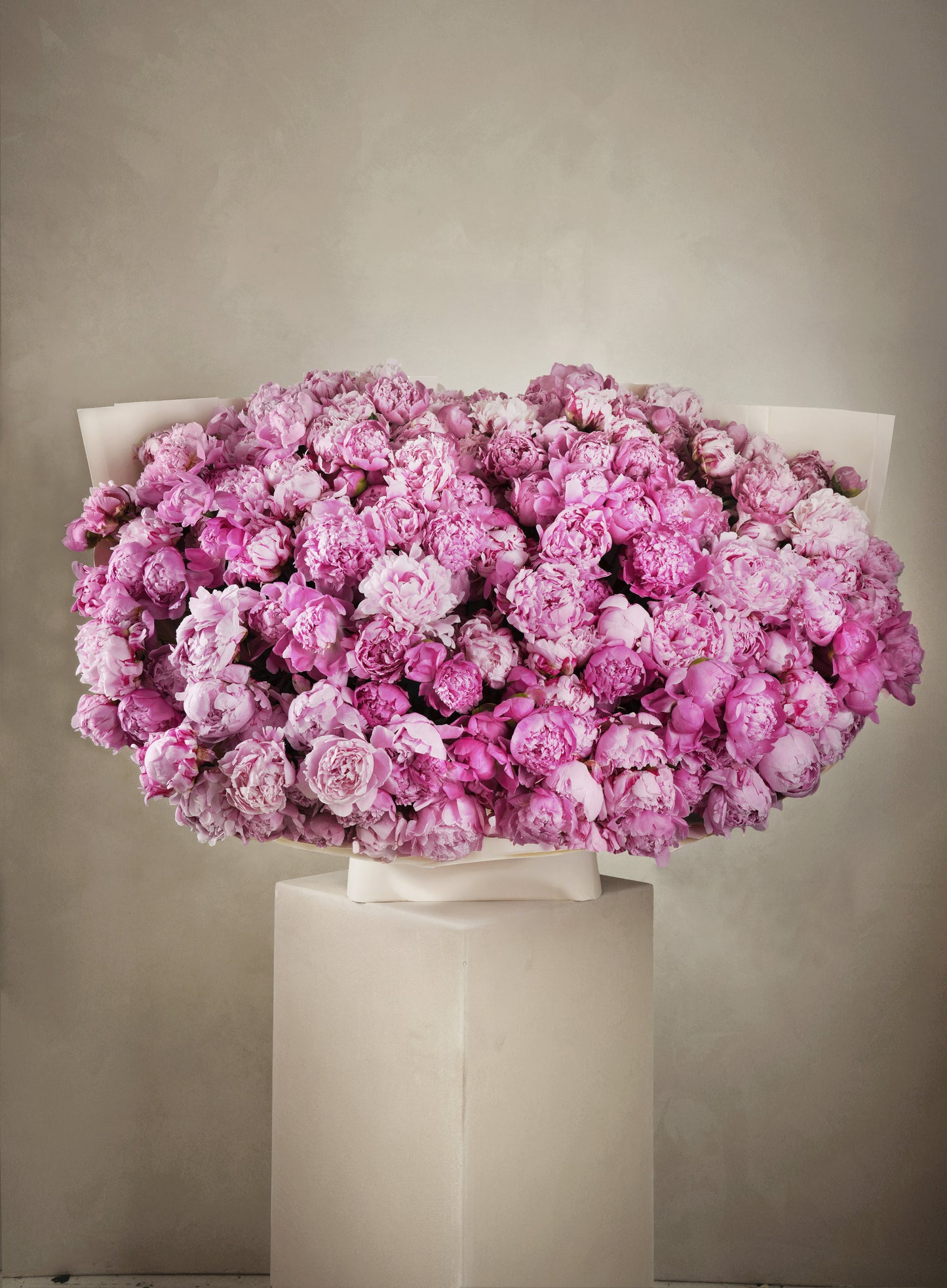 200 Pink Peony Handtied Bouquet