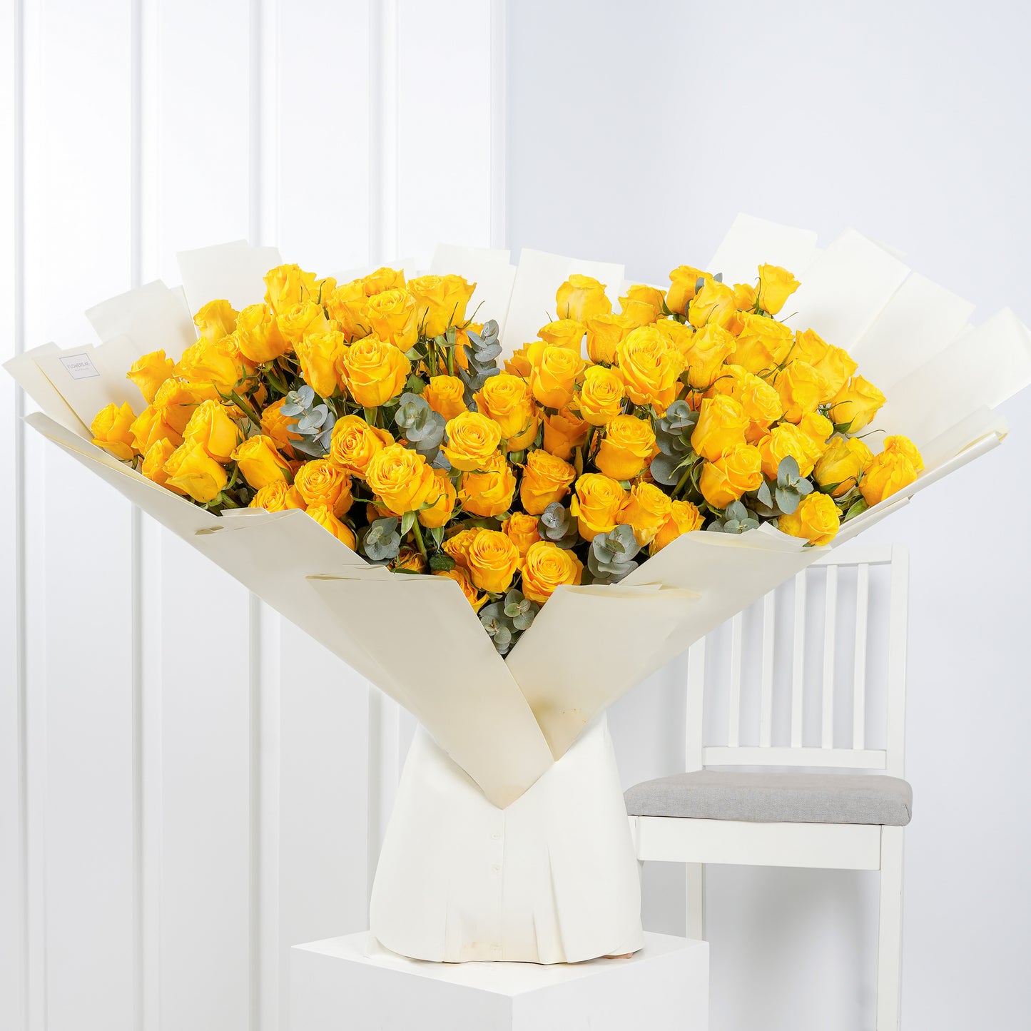 50 Yellow Roses