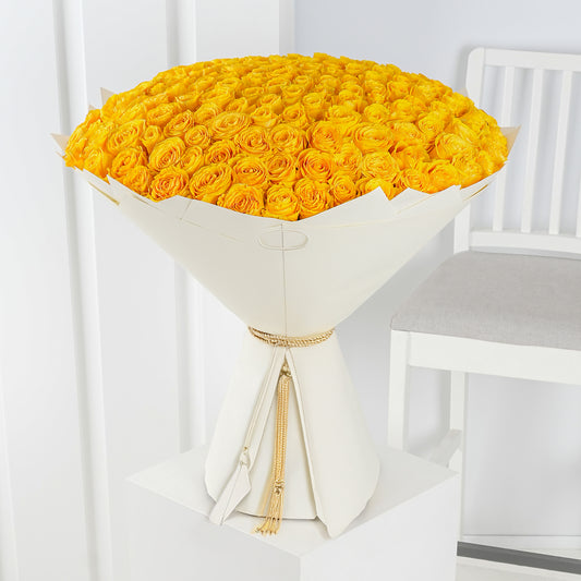 200 Yellow Roses