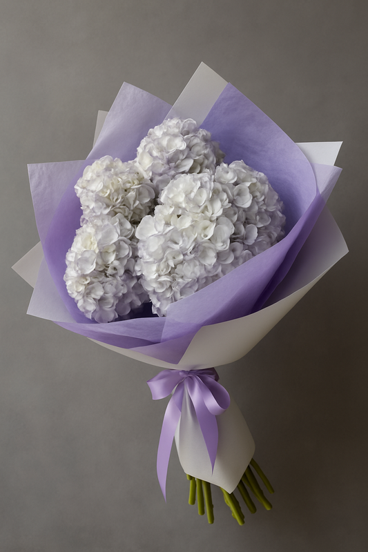 Purple Clouds of Hydrangea