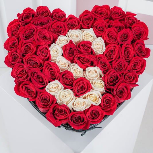 Letter Heart Large