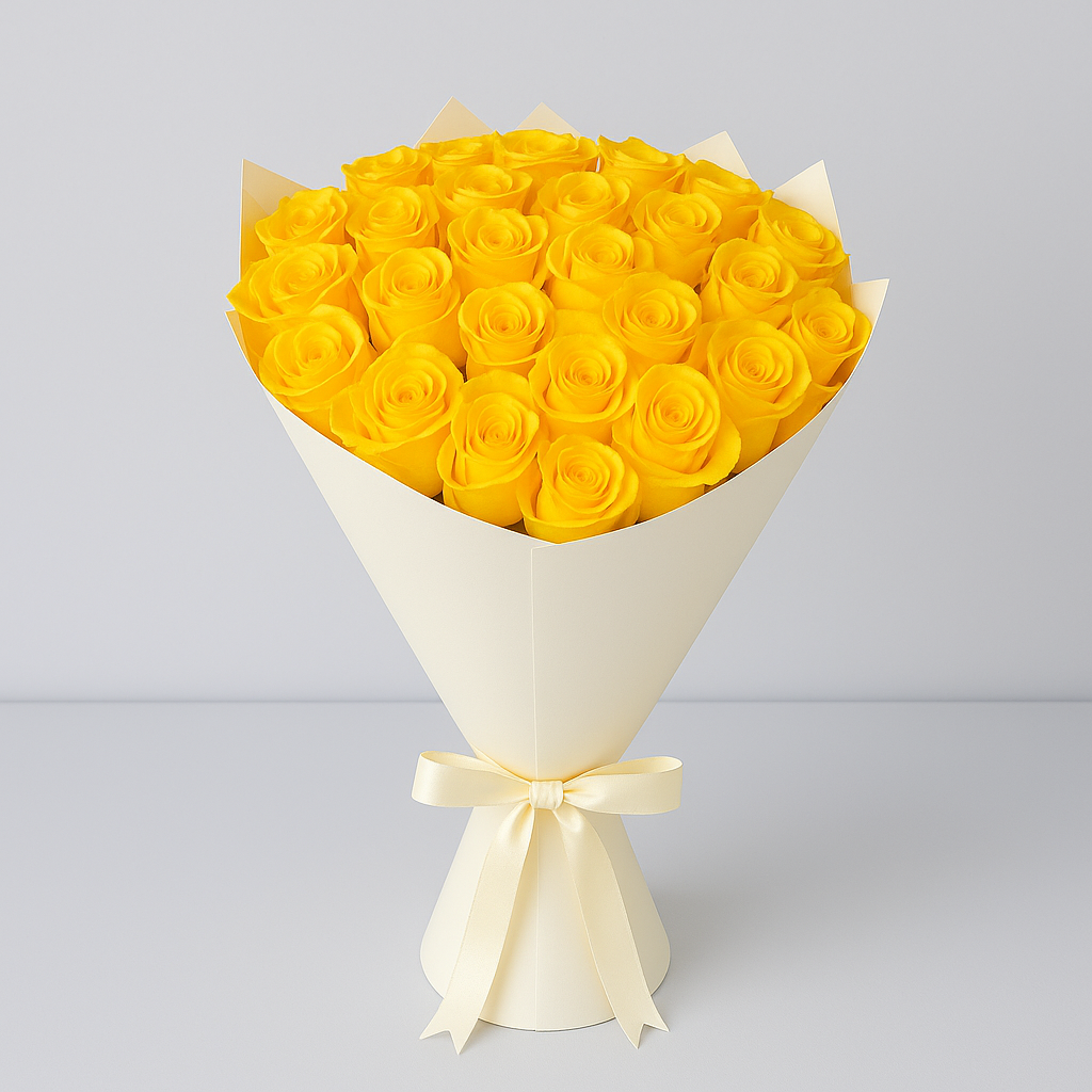 50 Yellow Roses