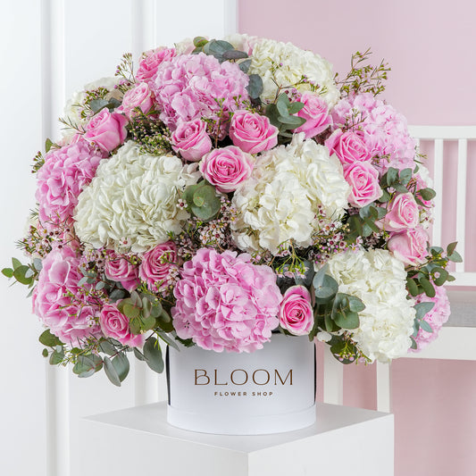 Baby Heavenly Pink Hatbox