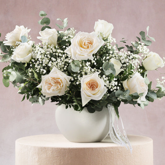 Perfect White  Vase